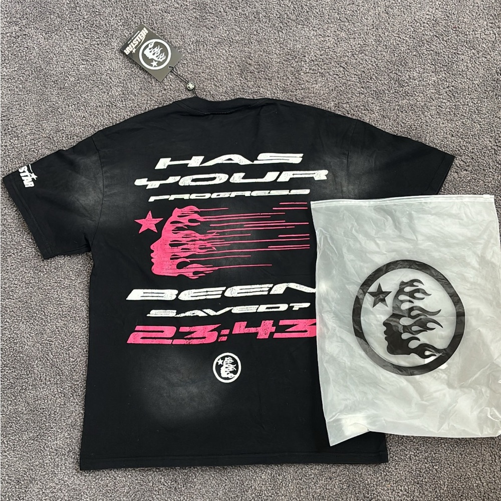 Trendy Black and Pink Kids Graphic Tee